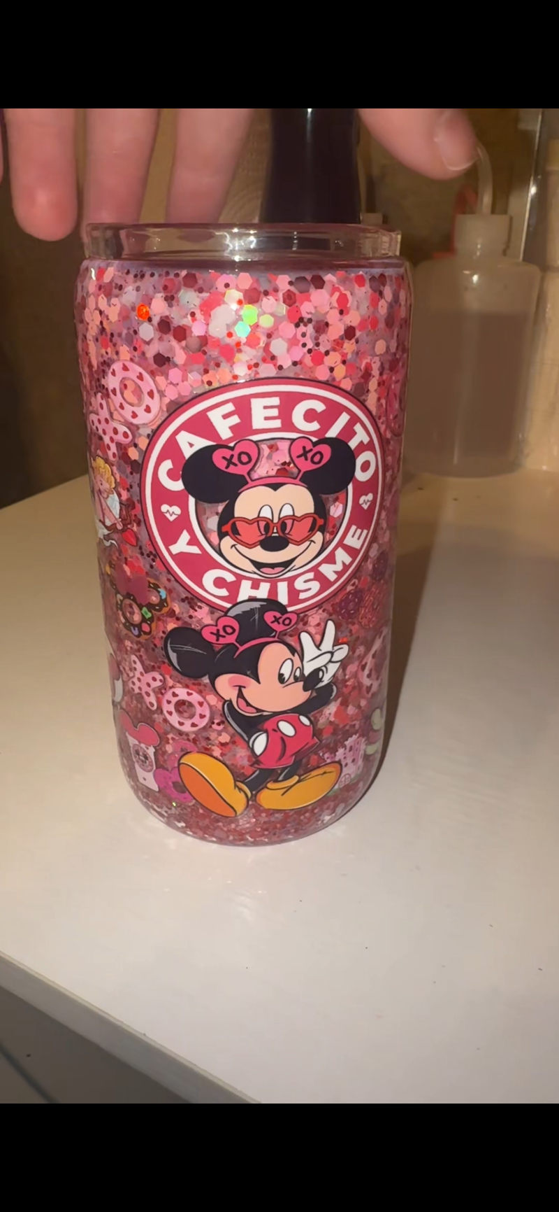 16oz dry glitter